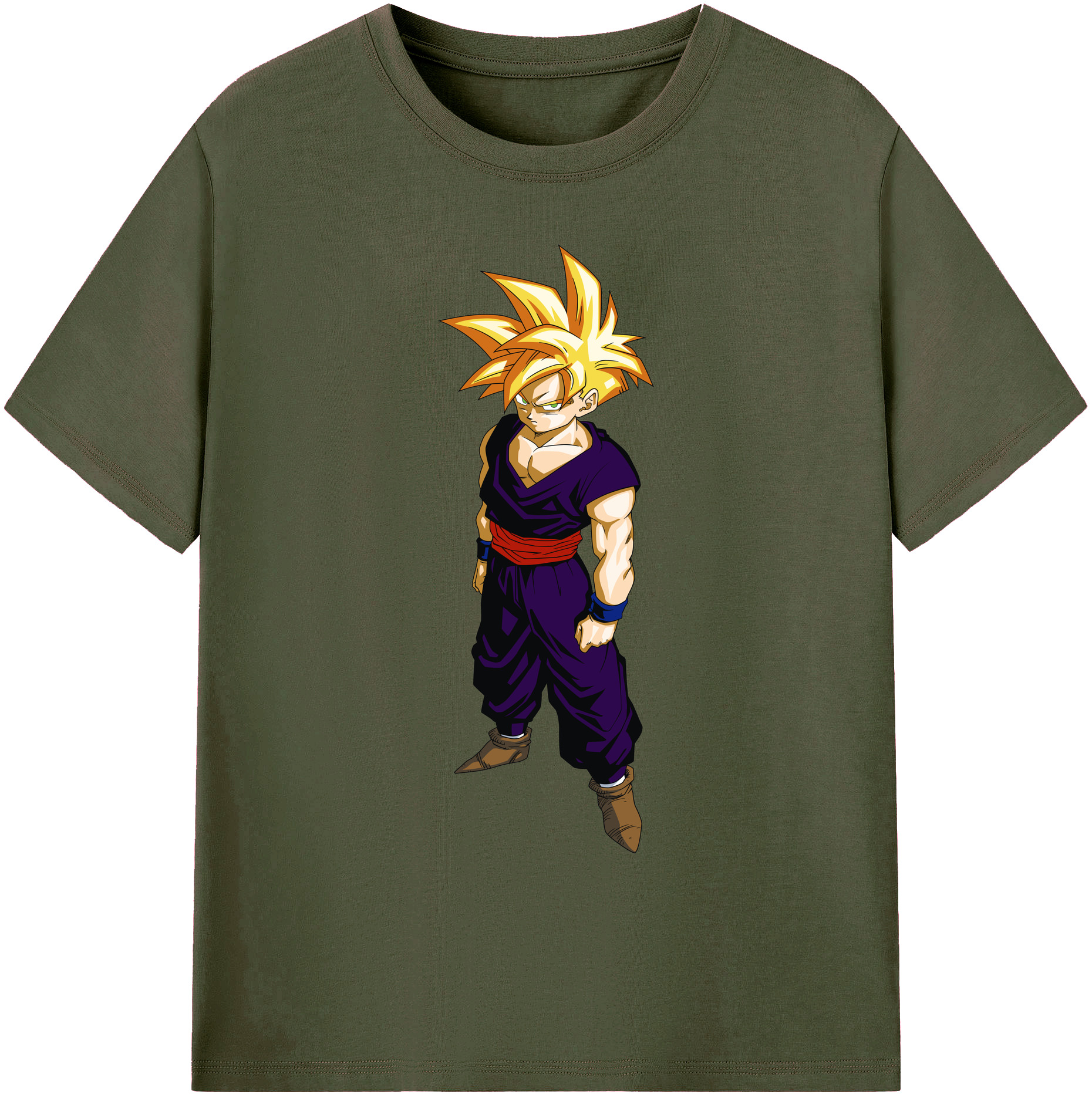 （画像用） ドラゴンボール ベジット DRAGON BALL Vegetto 綿100％ メンズ半袖Tシャツ｜肌触りやわらか＆通気性